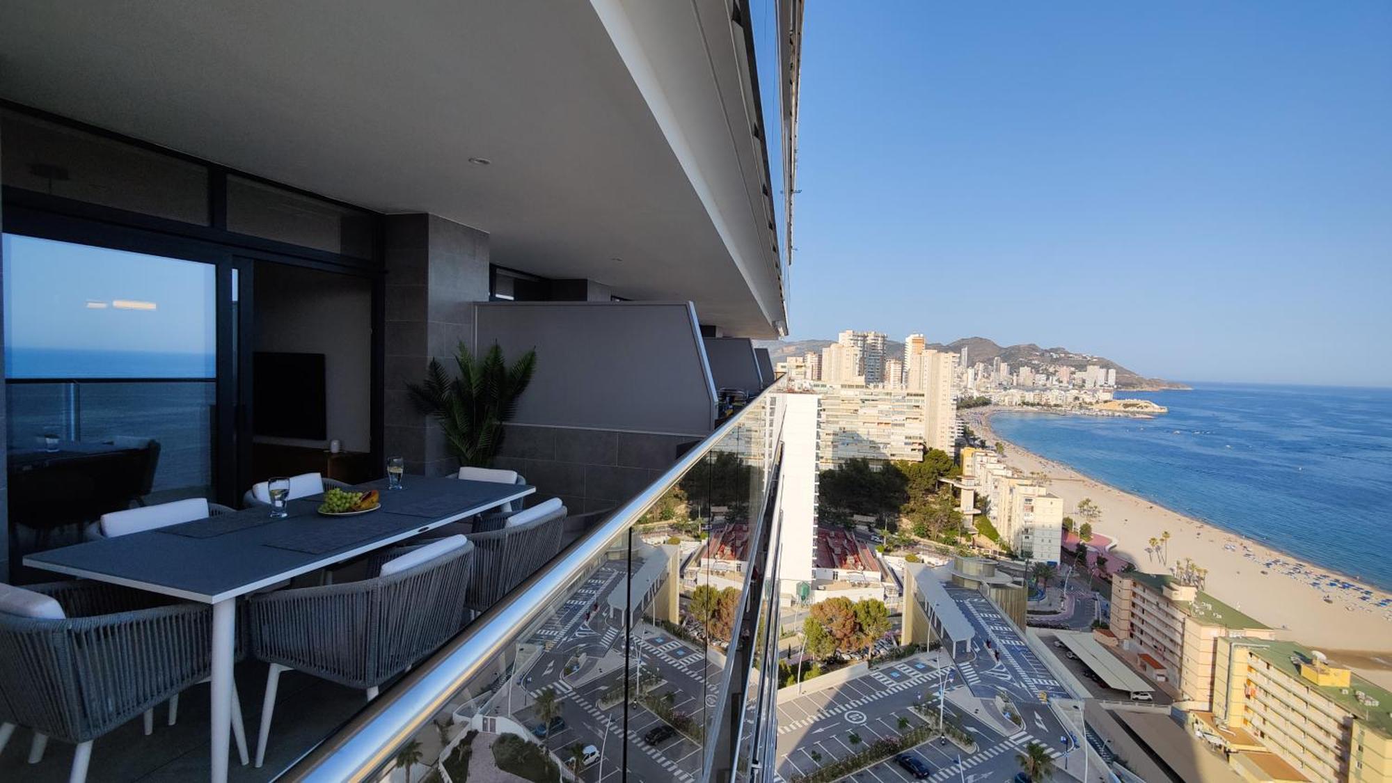 Sunset Cliffs Modern Apartment Benidorm Eksteriør bilde